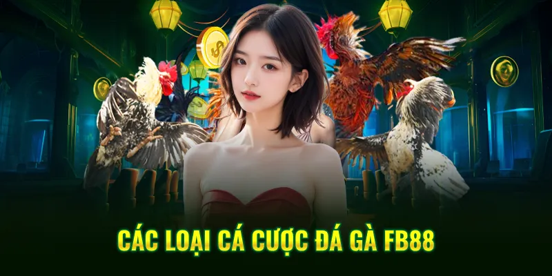 Các loại cá cược đá gà FB88